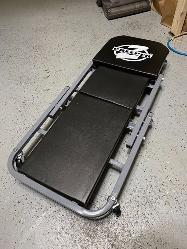 Pro-Lift C-2036D Grey 36 Z-Creeper Seat , Black