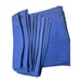 SET (12) Williams-Sonoma Yellow /Brown/Blue 100% Cotton Arabesque Dinner Napkins