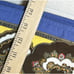 SET (12) Williams-Sonoma Yellow /Brown/Blue 100% Cotton Arabesque Dinner Napkins