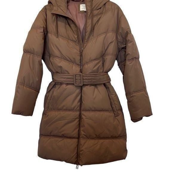 A New Day Dusty Rose Puff Coat Sz.S. New