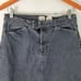Calvin Klein Jeans Women Pencil A-Line Denim Skirt Sz 8 Pocket Casual Edgy Y2K