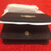 Coach black mini bag+gold tone detachable chain