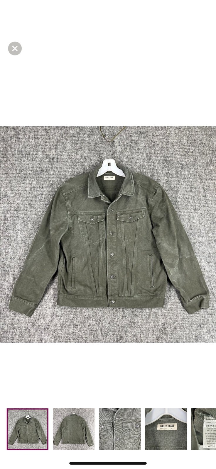 Line of Trade Canvas Jacket