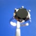4.85ct 100% REAL NATURAL BLACK DIAMOND RING, CERTIFICATE,FR EE DIA TESTER Size 6