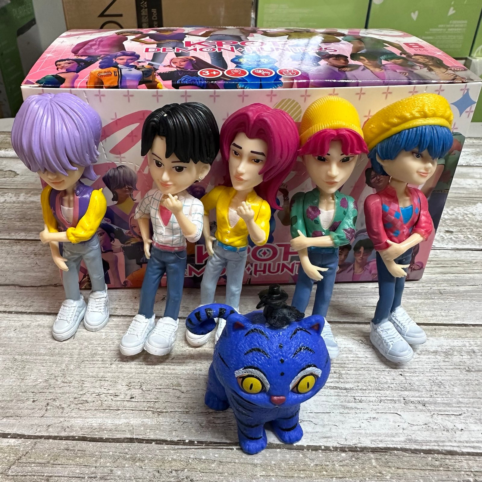 K Pop Demon Hunters Sajaboys Full box  Blind Box Figure toy