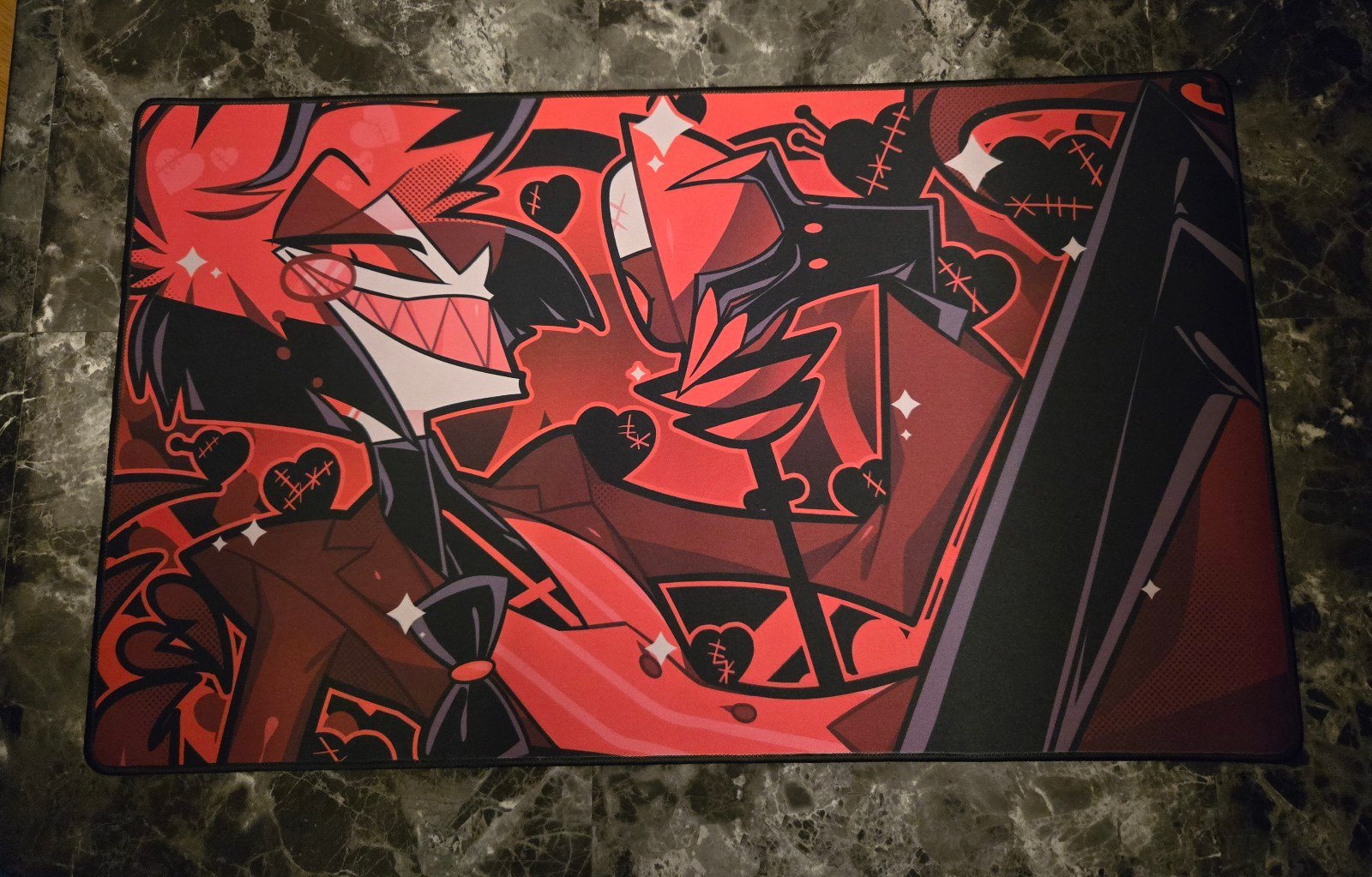 Alastor Valentines Playmat