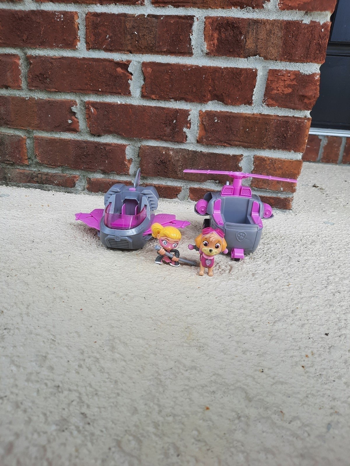 Paw Patrol Sky Pup and Vehicles