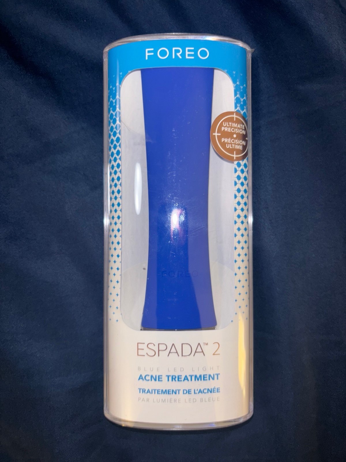 New/Sealed-FOREO ESPADA 2 Blue LED Light Acne Treatment Device