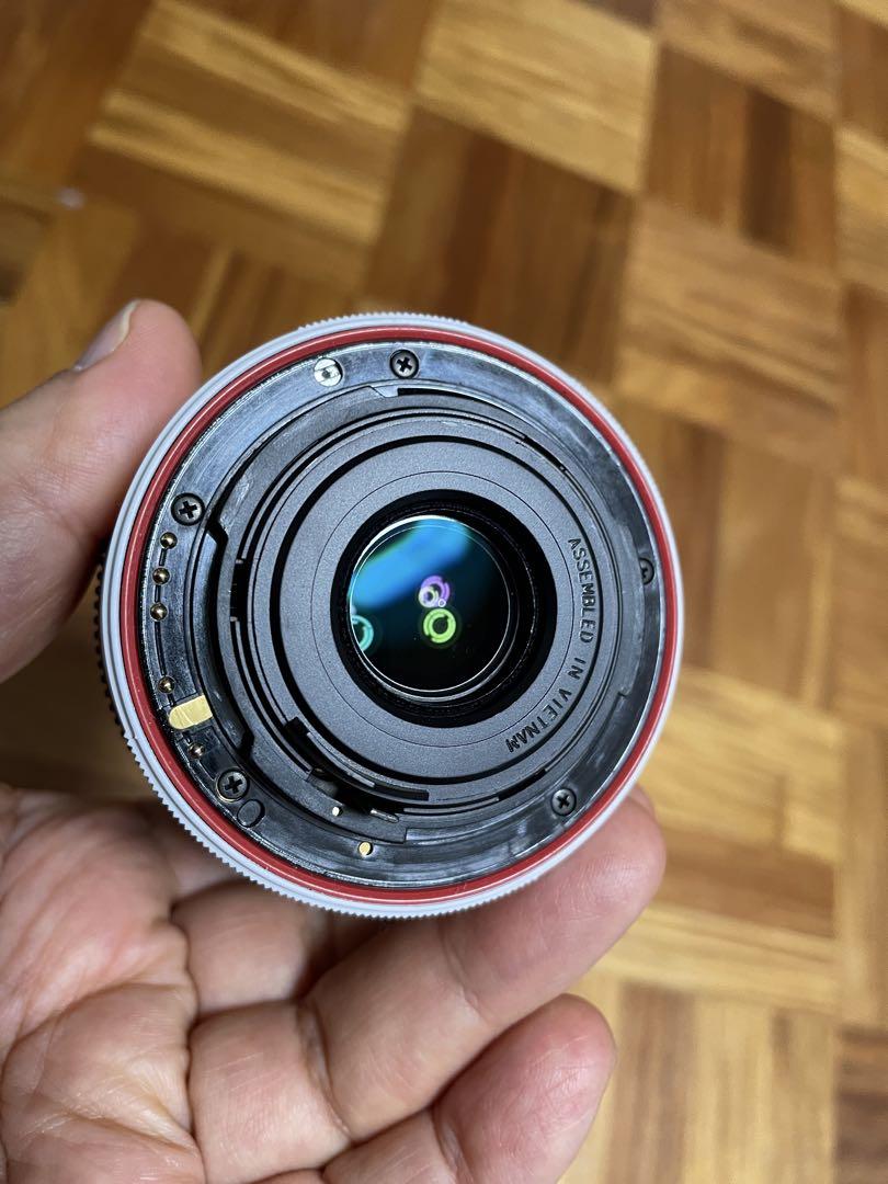 PENTAX 18-55mm Zoom Lens AL WR White
