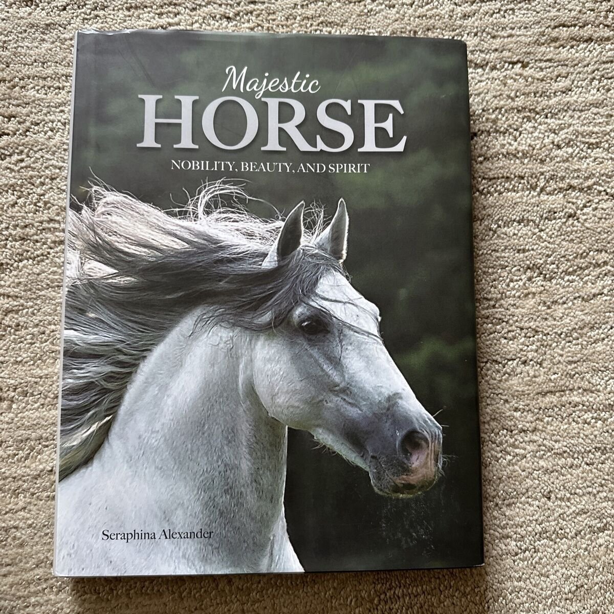 Antique Vintage Majestic Horse Encyclopedia Book
