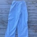 Gray Loose-Fit Sweat pants Wide Leg Baggy Joggers for men size Medium