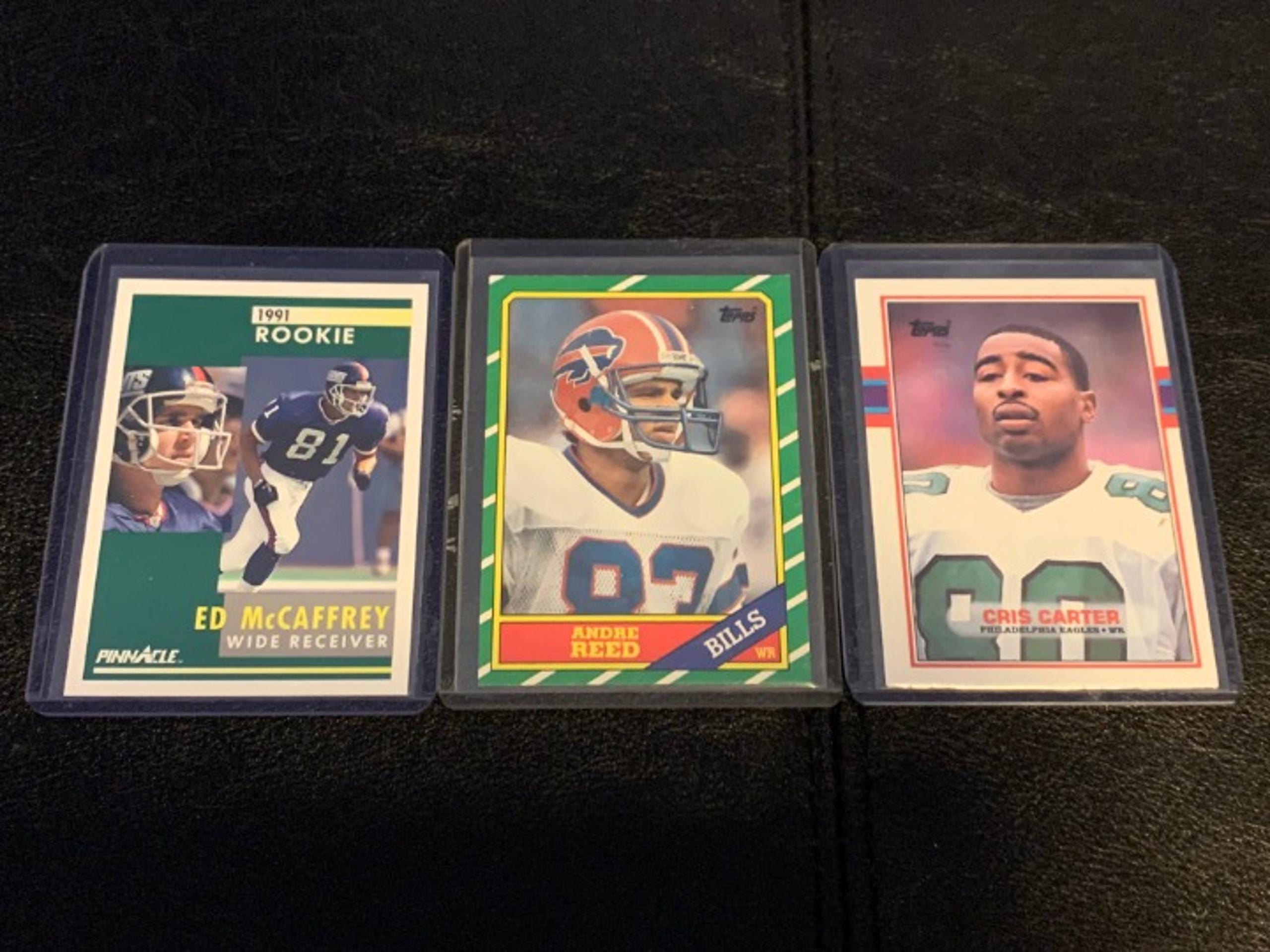 NFL Greats Lot of 3 RCs