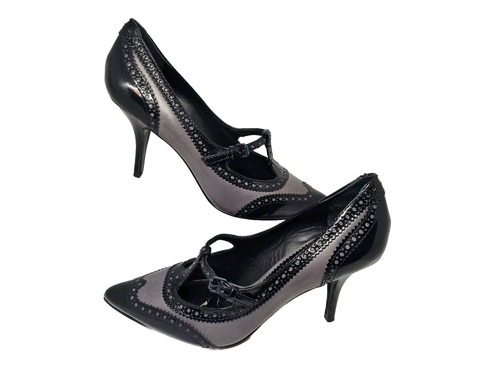 Tory Burch Everly High Heels Pumps Wingtip Women's size 10.5 M EUC