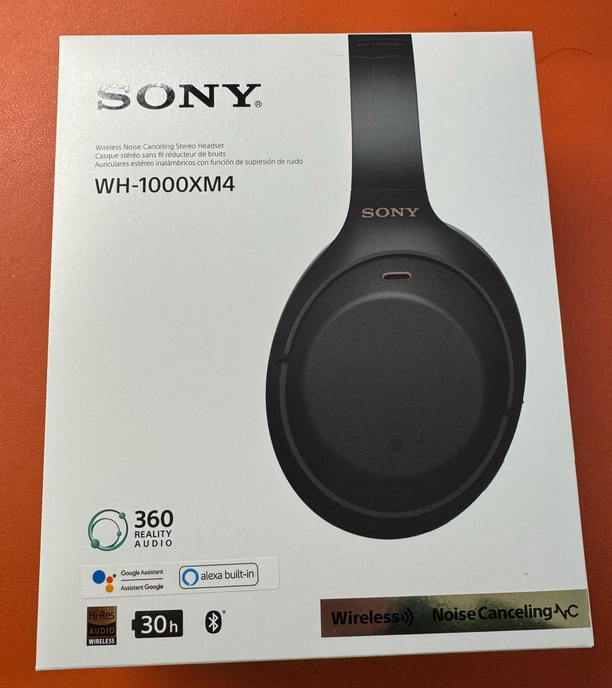 Sony WH-1000XM4 Wireless Premium Noise Canceling Overhead Headphones