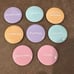 Kate Spade Pastel Word Magnets