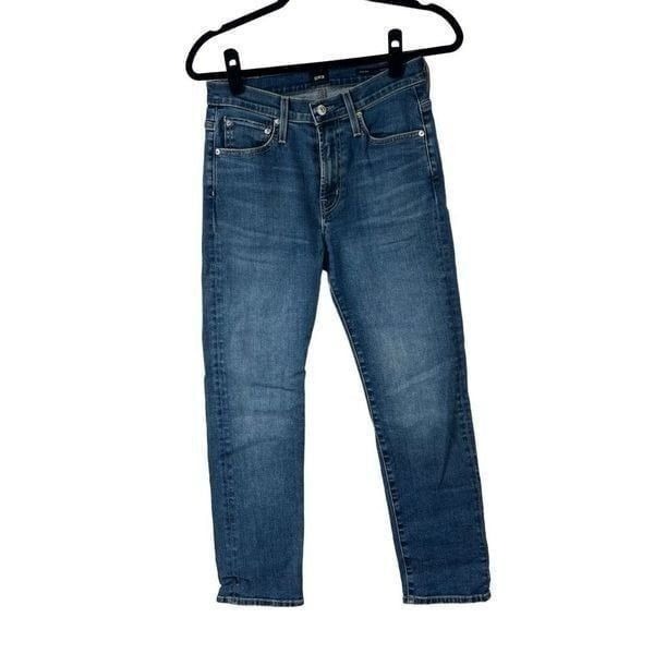 Edwin Elon Crop Straight Vibe Wash Jeans Sz 25” Women’s