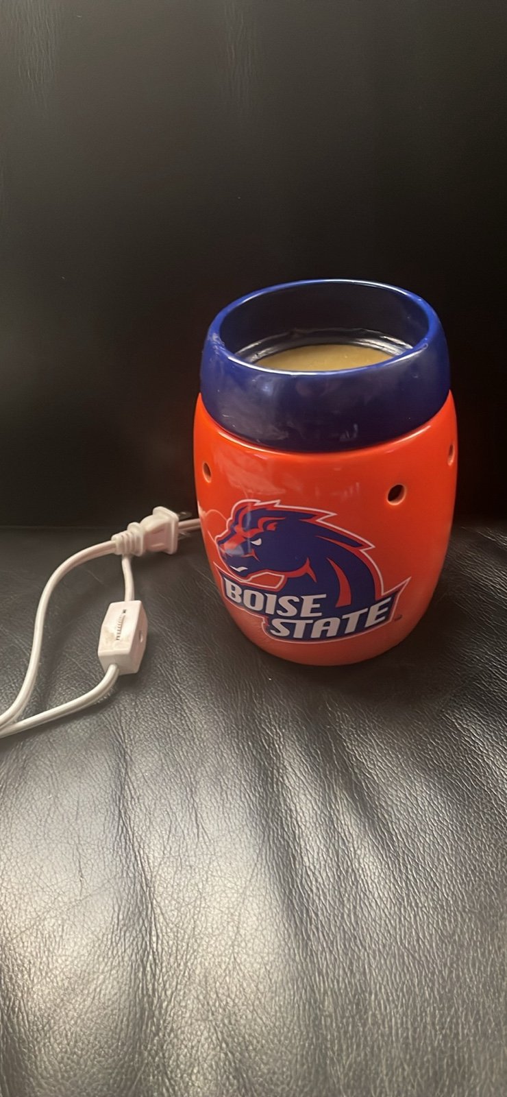 Boise State University Orange Scentsy Warmer