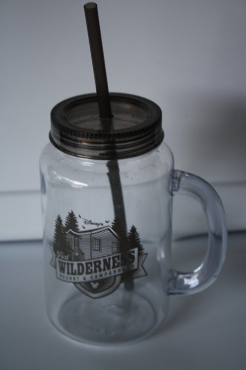 Disney world Fort Wilderness Resort and Campground Plastic Mug Jar