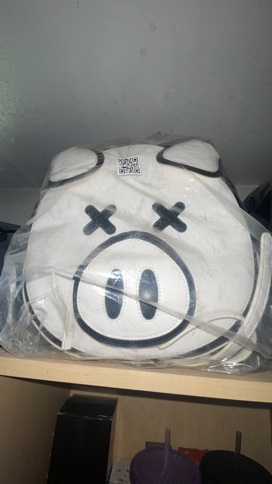 Pig face backpack