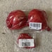 Victoria's Secret Push Up Very Sexy Shine Strap Red 36C Bra Adds 1 Cup Set Thong