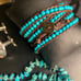 Antique stone jewlery lot