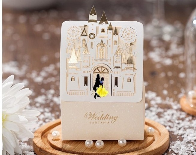 Disney Snow White wedding candy gift favor boxes 50ct