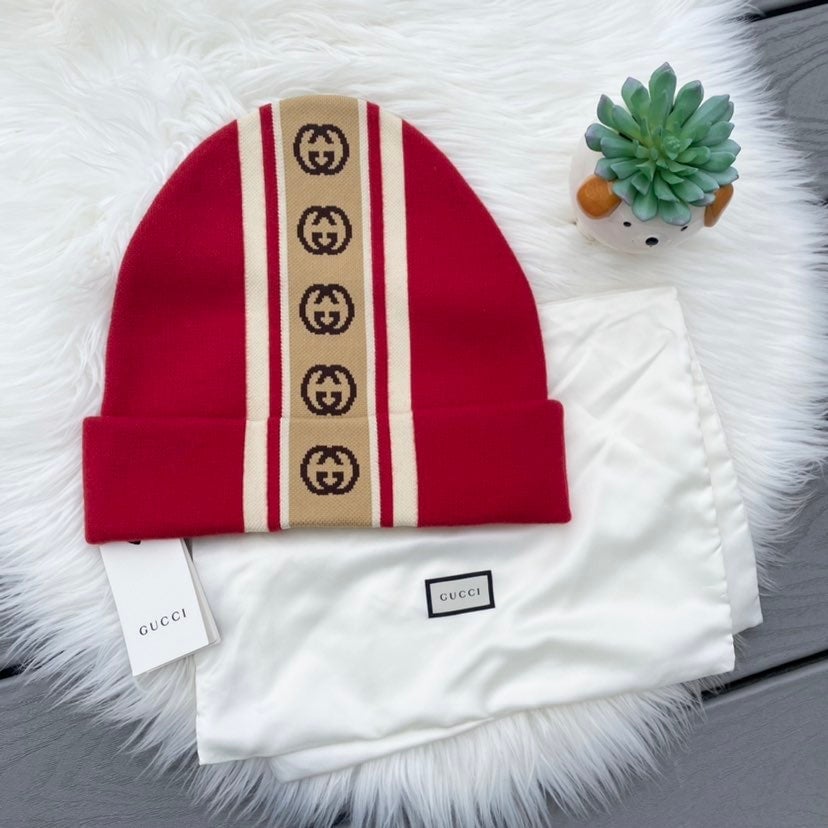 Gucci Logo Beanie Hat