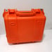 Pelican 1400 Orange Plastic Storage Case Locking Pressure Purge Valve No Foam-VG