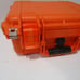 Pelican 1400 Orange Plastic Storage Case Locking Pressure Purge Valve No Foam-VG