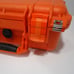 Pelican 1400 Orange Plastic Storage Case Locking Pressure Purge Valve No Foam-VG