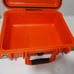 Pelican 1400 Orange Plastic Storage Case Locking Pressure Purge Valve No Foam-VG