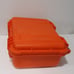 Pelican 1400 Orange Plastic Storage Case Locking Pressure Purge Valve No Foam-VG