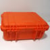 Pelican 1400 Orange Plastic Storage Case Locking Pressure Purge Valve No Foam-VG