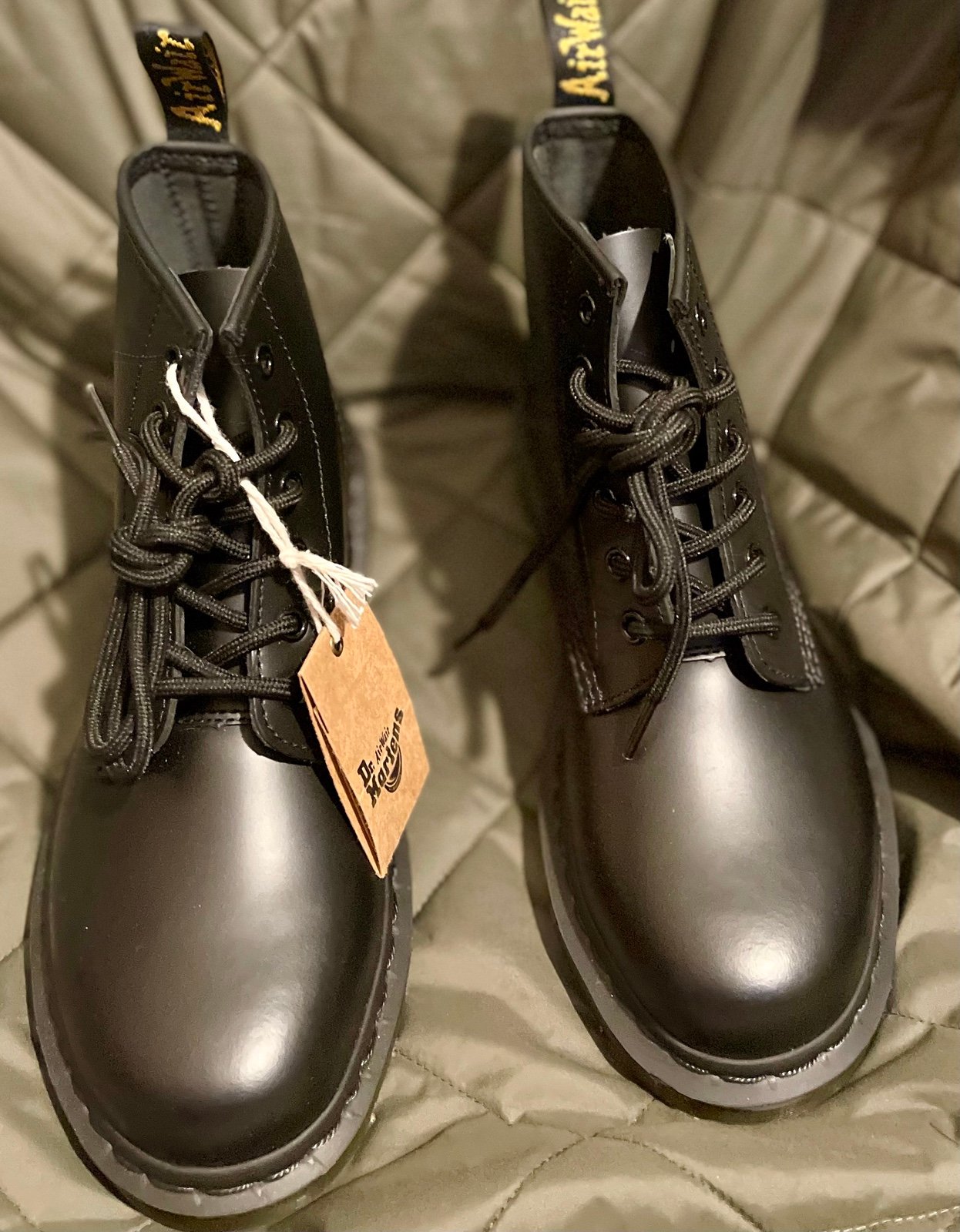 Dr. Martens 101 Leather Ankle Black boots