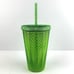 Starbucks 2023 Christmas Metallic Grinch Green Grande 16oz Tumbler NWT