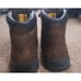 Women's Size 9 Sketchers Leather, Steel-Toe Work Boots