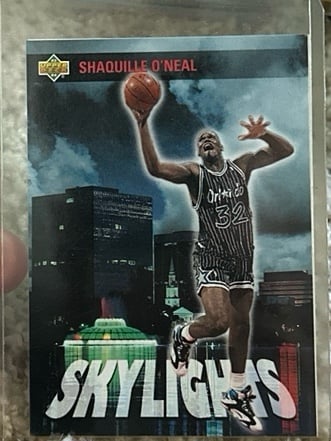 Shaquille O’Neal skylights card