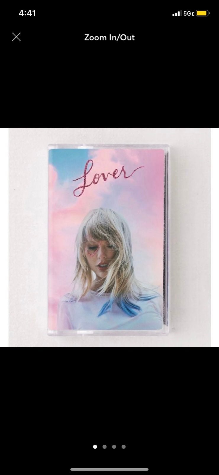 NEW Taylor Swift Lover cassette