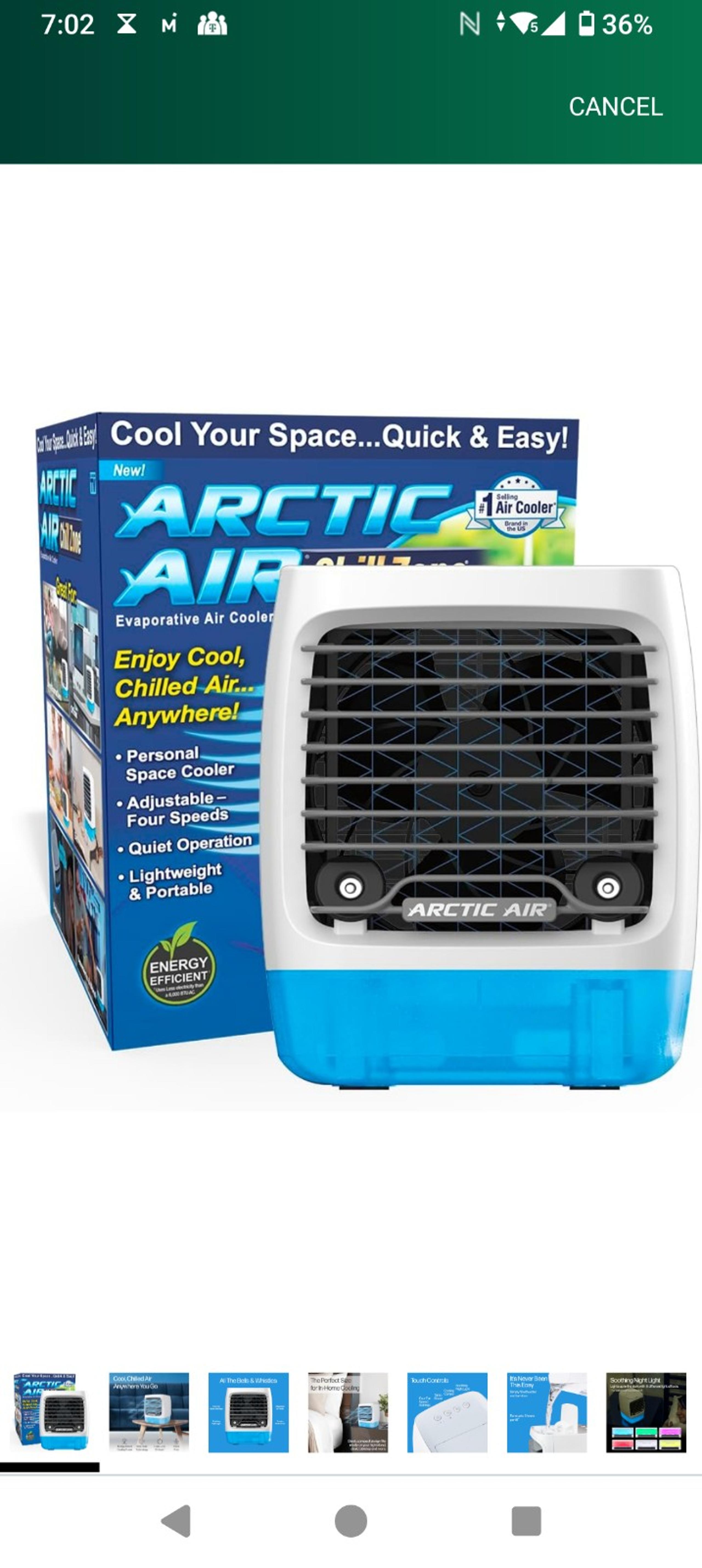 Arctic Air Chill Zone Compact AC System