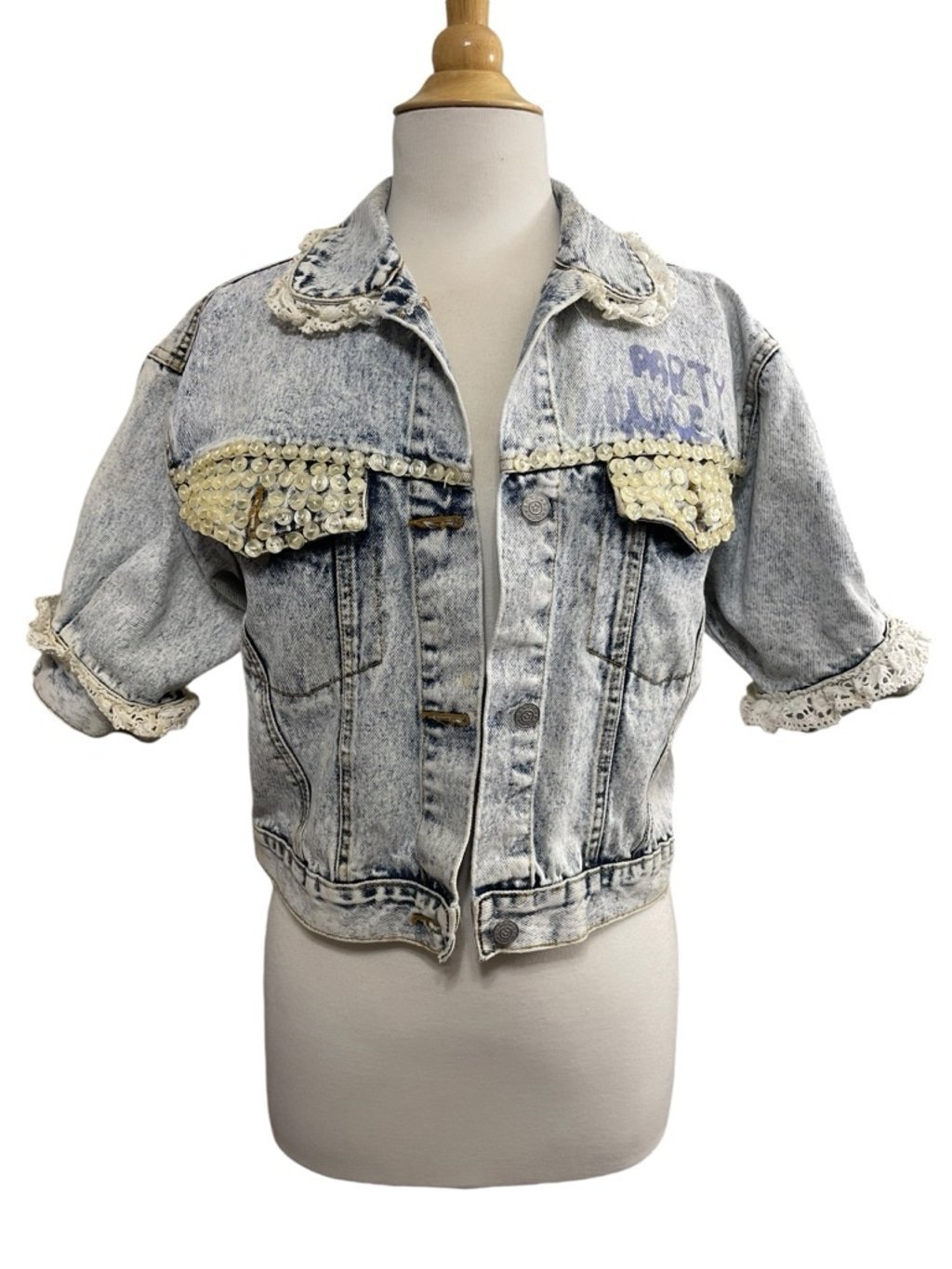 Women's Vintage Dakota Blue Denim Jacket - M - Blue