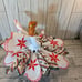Ceramic Girl Angel Napkin Holder with Christmas Napkins
