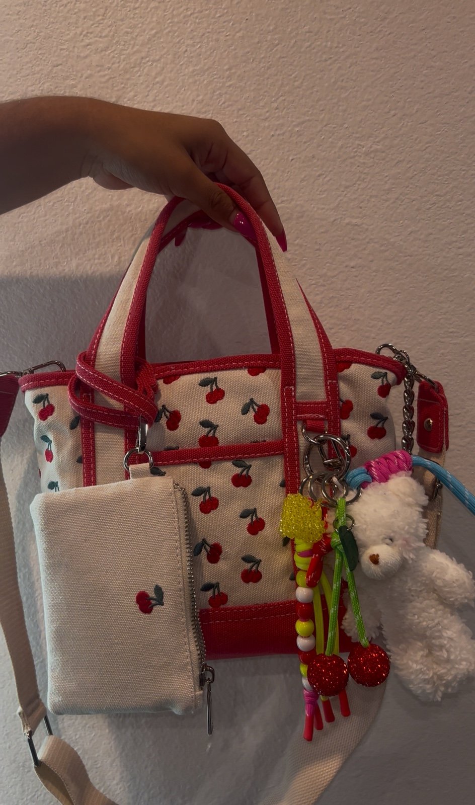 madden girl cherry tote