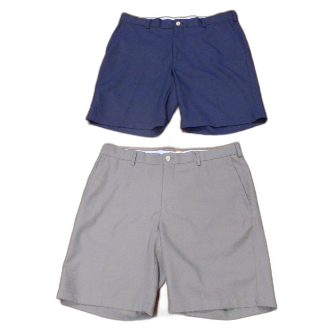 Peter Millar Blue Gray Shorts Men's Size 35 Set of 2