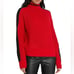 NWT 89 Sanctuary Cruise Contrast Stripe Mock Neck Sweater XL