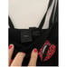 Pinko embroidered lips mini dress