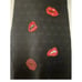 Pinko embroidered lips mini dress