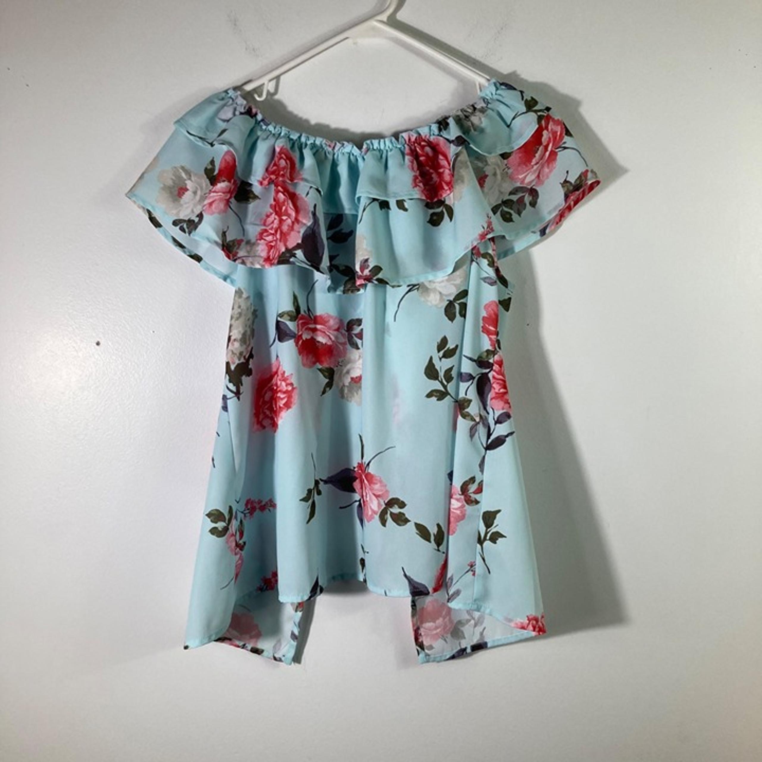 Womens Pink Lily Ruffle Neck Blouse Sleeveless Open Back Blouse S