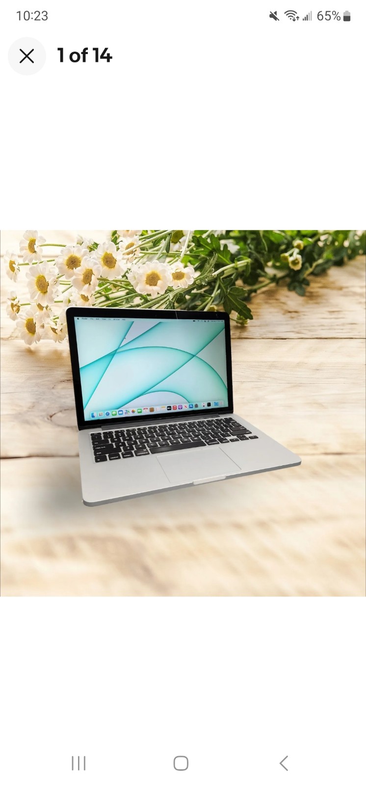 Apple MacBook Pro 13 i5 2.7GHz 16GB RAM 256GB SSD 2015 macOS Monterey