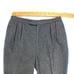 Liz Claiborne Wool Pants Womens 10 Gray Pleated Chic Quite Luxury Career Trouser