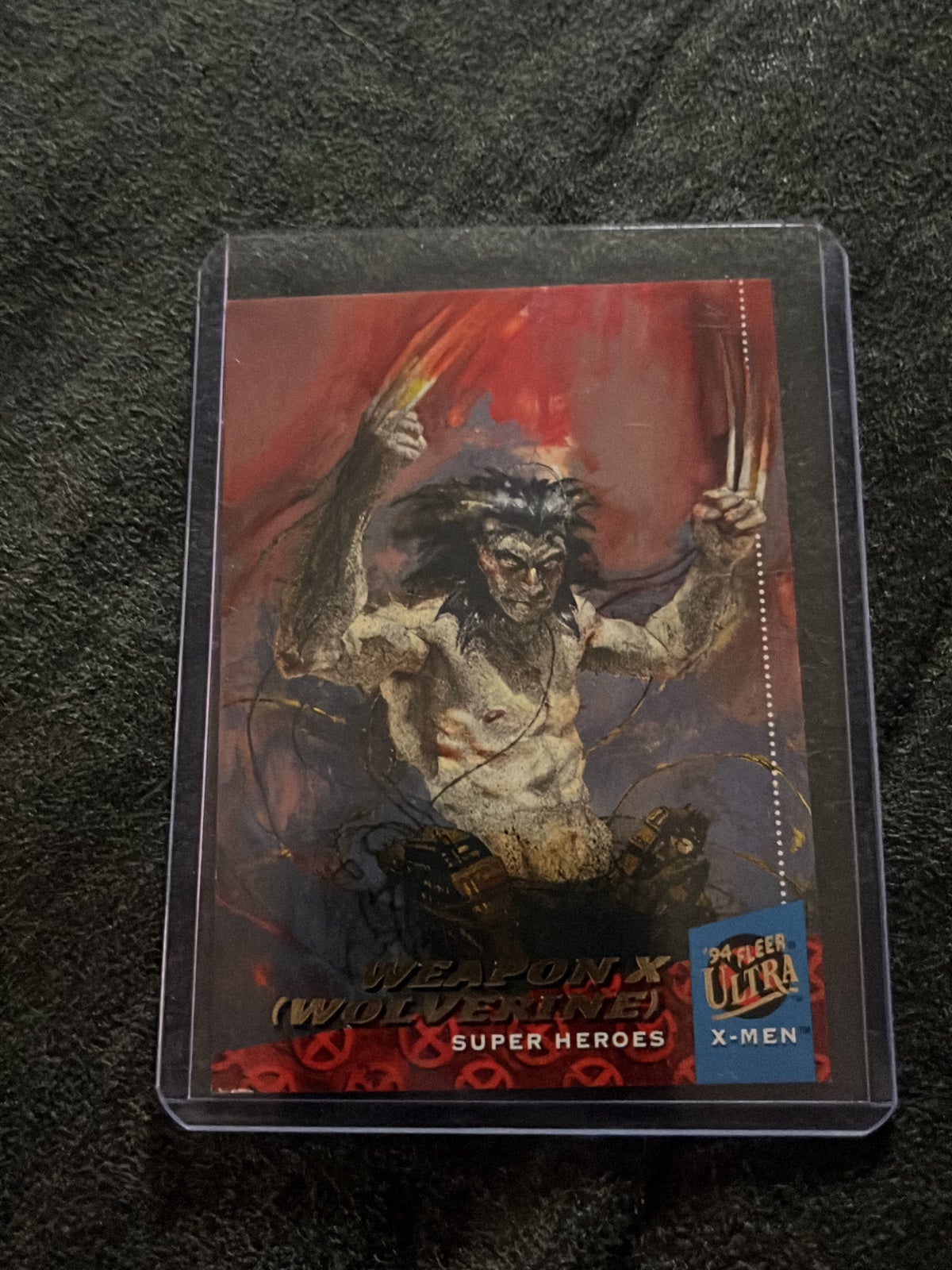 1994 fleer ultra weapon X (Wolverine)
